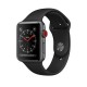 Apple Watch Series 3 OLED Móvil Gris GPS reloj inteligente MTH22QL/A